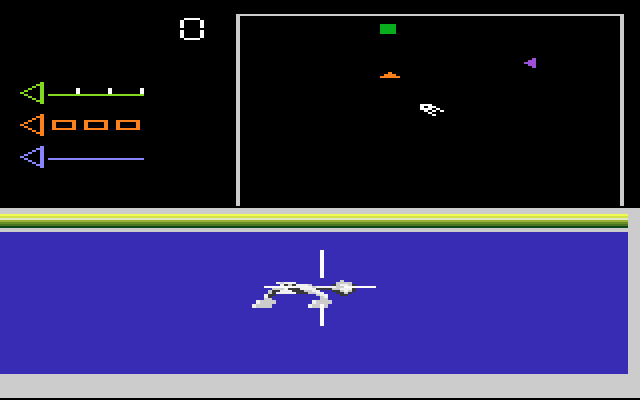 Star Trek - Strategic Operations Simulator (1983) (Sega) Screenshot 1